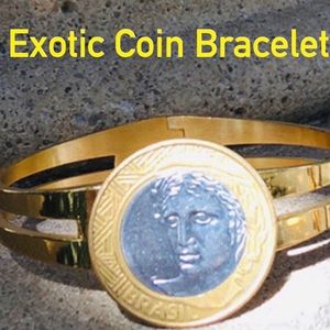 Designer Exotic Coin Bracelet